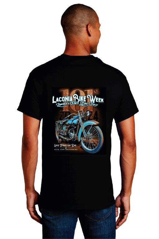 Laconia 101 Short Sleeve T-Shirt| Live Free or Die Gifts