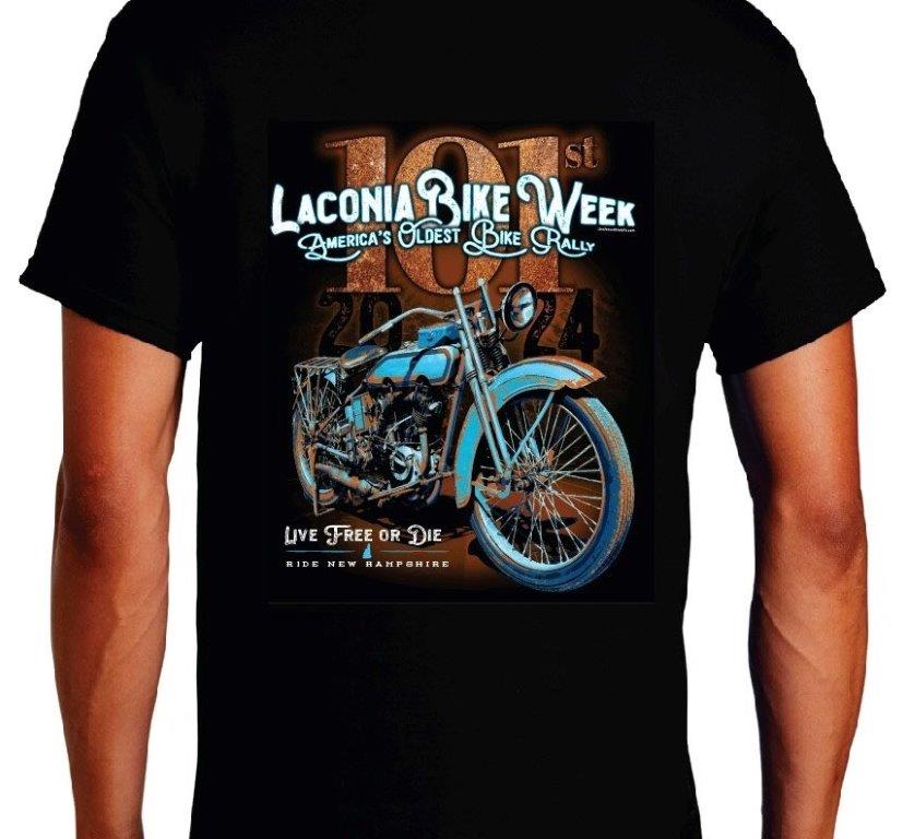 Laconia 101 Short Sleeve T-Shirt| Live Free or Die Gifts