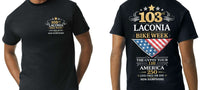 2026 -103rd Laconia Bike Week  Short Sleeve Tee