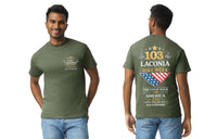 2026 -103rd Laconia Bike Week  Short Sleeve Tee