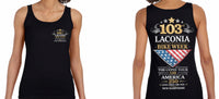 2026 -103rd Laconia Bike Week Ladies Tank