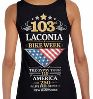 2026 -103rd Laconia Bike Week Ladies Tank
