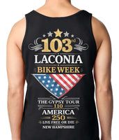 2026 -103rd Laconia Bike Week Men's Tank