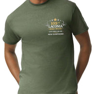 2026 -103rd Laconia Bike Week  Short Sleeve Tee