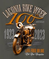 Laconia Bike Week 100th Anniversary Collectors T-Shirt
