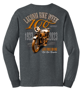 Laconia Bike Week 100th Anniversary Collectors Long Sleeve T-shirt