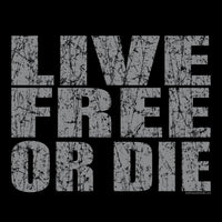 Bold Live Free or Die Hooded Sweatshirt