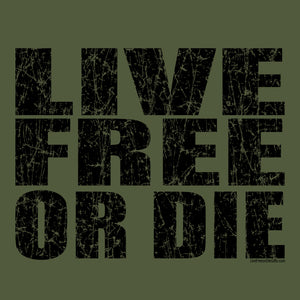 Bold Live Free or Die Hooded Sweatshirt