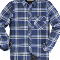 Flannel Shirt Jacket with Quilt Lining