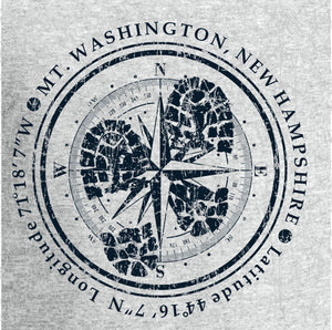 Mt. Washington Compass Hiking T-shirt