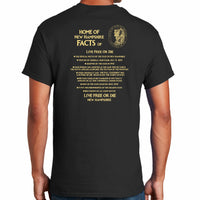 Live Free or Die Facts T-shirt