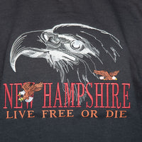 Embroidered Shadow Eagle Crew Neck Sweatshirt
