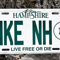 License Plate-HIKE NH