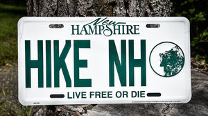 License Plate-HIKE NH