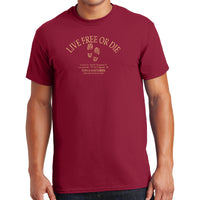 Hiking Latitude Longitude T-shirt
