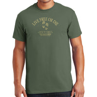 Hiking Latitude Longitude T-shirt
