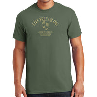 Hiking Latitude Longitude T-shirt