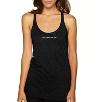 Ladies Live Free or Die Racerback Tank
