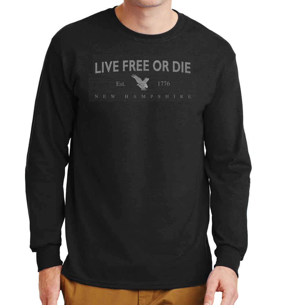 Eagle Live Free or Die Long Sleeve T-shirt
