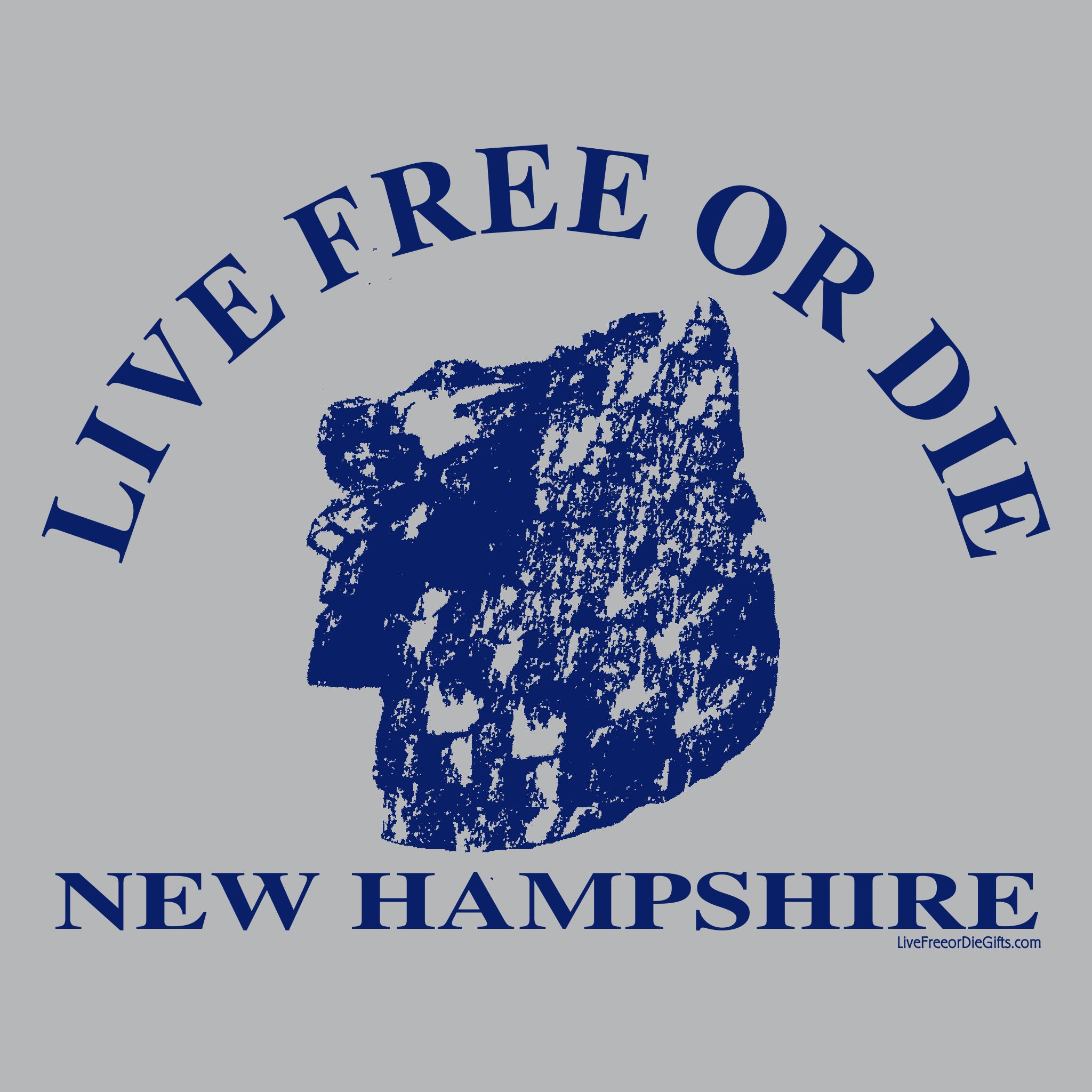 Old Man of the Mountain T-Shirt| Live Free or Die Gifts