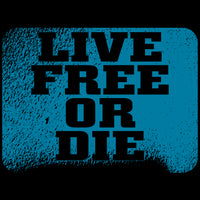 Stamped Live Free or Die T-shirt