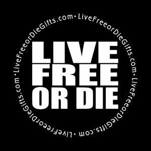 Live Free or Die Round Coasters