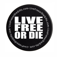 Live Free or Die Round Coasters
