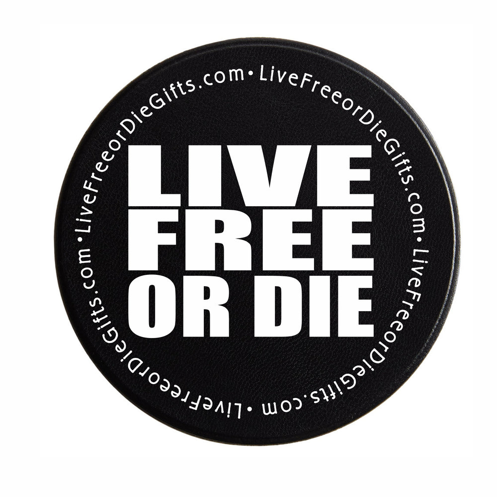 Live Free or Die Round Coasters