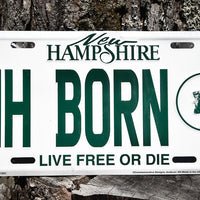 License Plate-NH BORN