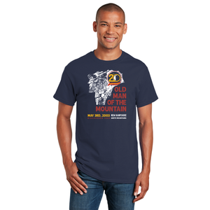 20th Anniversary Old Man of The Mountain Commemorative Short Sleeve T-Shirt