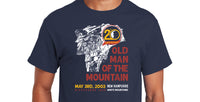 20th Anniversary Old Man of The Mountain Commemorative Short Sleeve T-Shirt