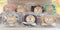  a variety of fudge flavors lined up to show off the available options