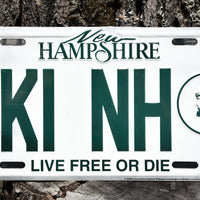 License Plate-SKI NH