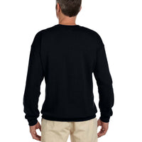 Embroidered Shadow Eagle Crew Neck Sweatshirt