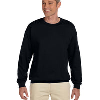 Embroidered Shadow Eagle Crew Neck Sweatshirt