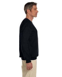 Embroidered Shadow Eagle Crew Neck Sweatshirt