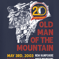 20th Anniversary Old Man of The Mountain Commemorative Short Sleeve T-Shirt