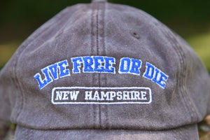 Live Free or Die NH Arch Hat