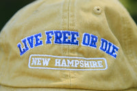 Live Free or Die NH Arch Hat
