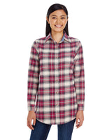 Ladies Yarn-Dyed Flannel Shirt
