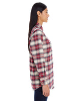 Ladies Yarn-Dyed Flannel Shirt
